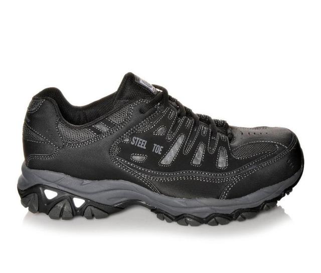 Men's Skechers Work 77055 Cankton Steel Toe Work Shoes Product Image