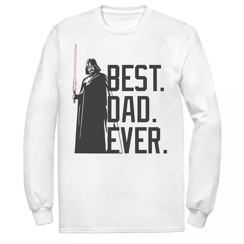 Mens Star Wars Darth Vader Best Dad Ever Tee Product Image