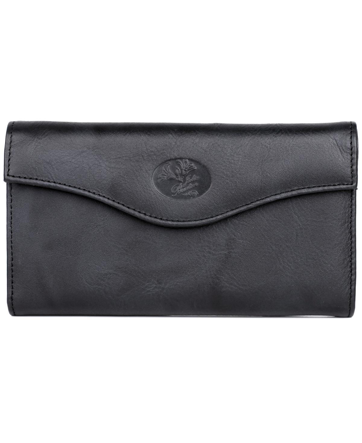 Julia Buxton Heiress RFID-Blocking Leather Organizer Clutch Product Image