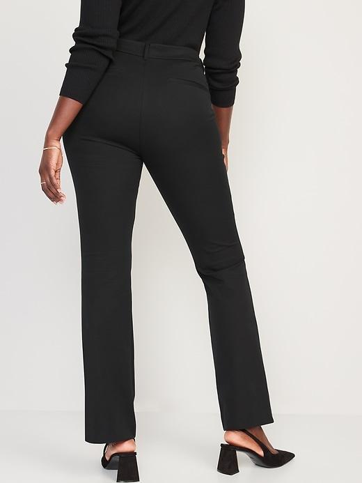 High-Waisted Pixie Flare Pants Product Image