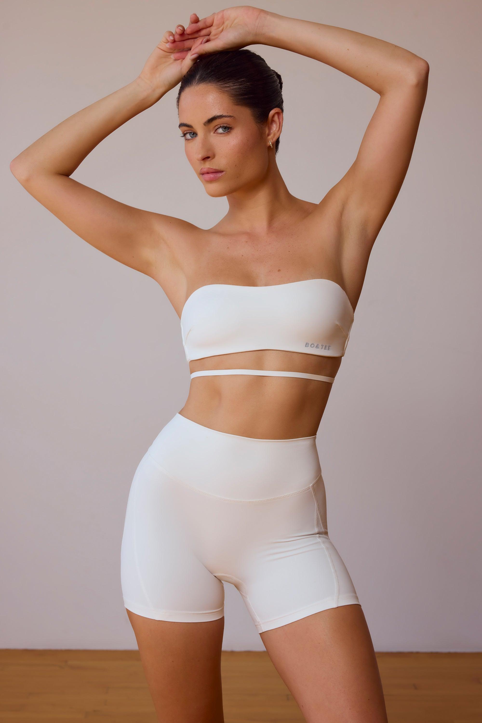 UltraFlex Mini Shorts in Soft White Product Image