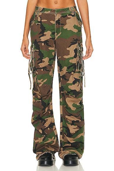 Jane Baggy Camouflage Cargo Pants Product Image