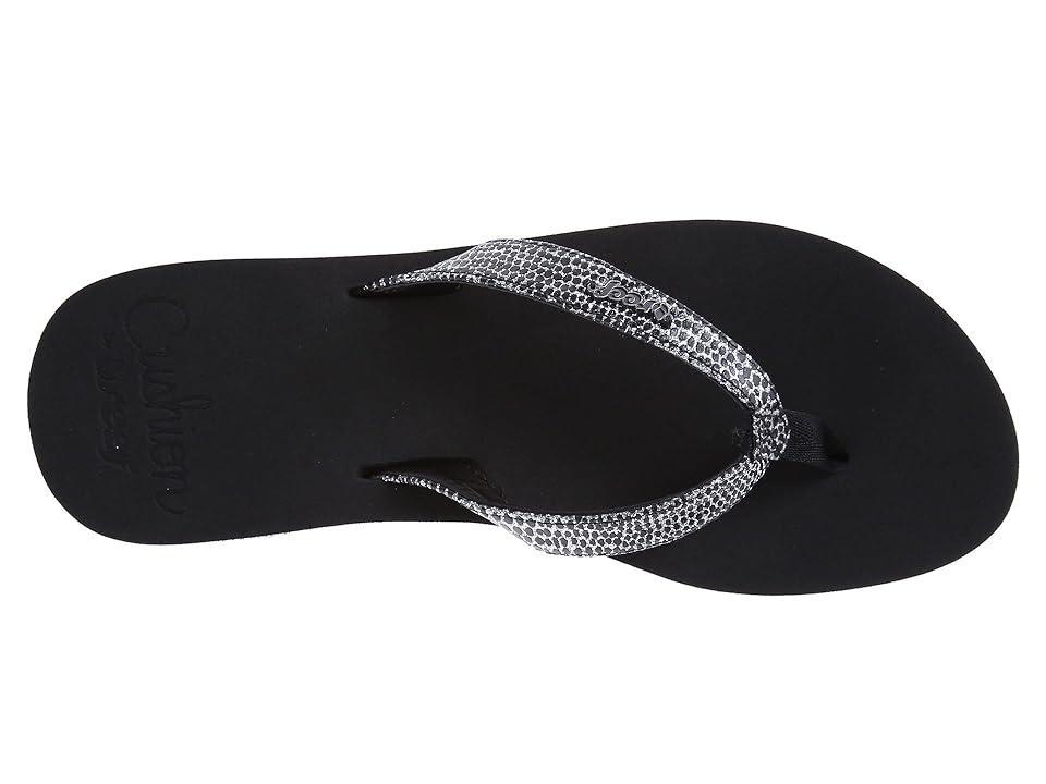 REEF Star Cushion Sassy Womens Flip Flop Sandals Grey Product Image