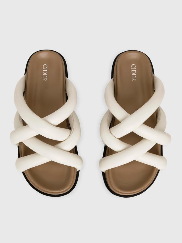 Cross Strap Slingback Sandals Product Image