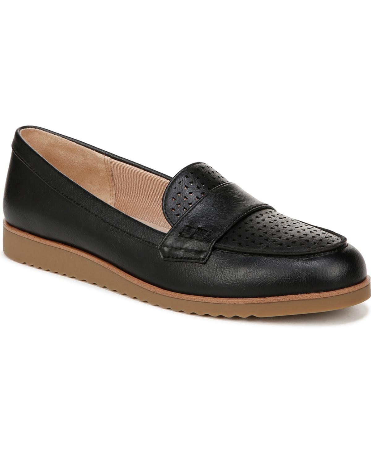 LifeStride Zee 2 Loafer Shoes (Black Faux Leather) 5.0 M Product Image