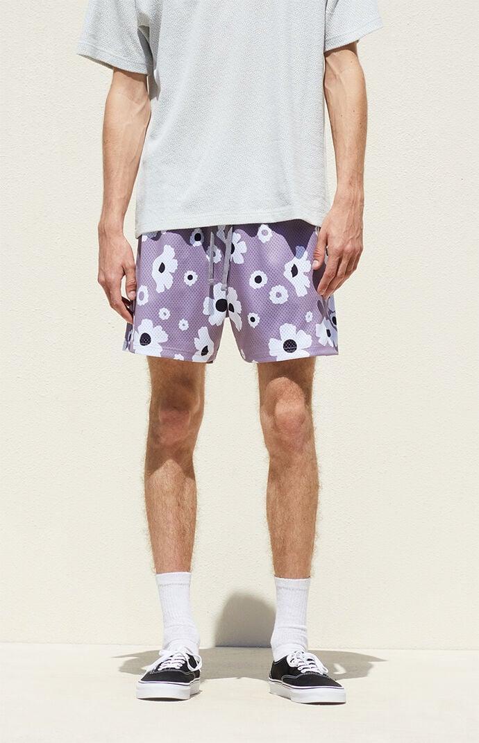 Men's NY Blooming Mesh Shorts Product Image