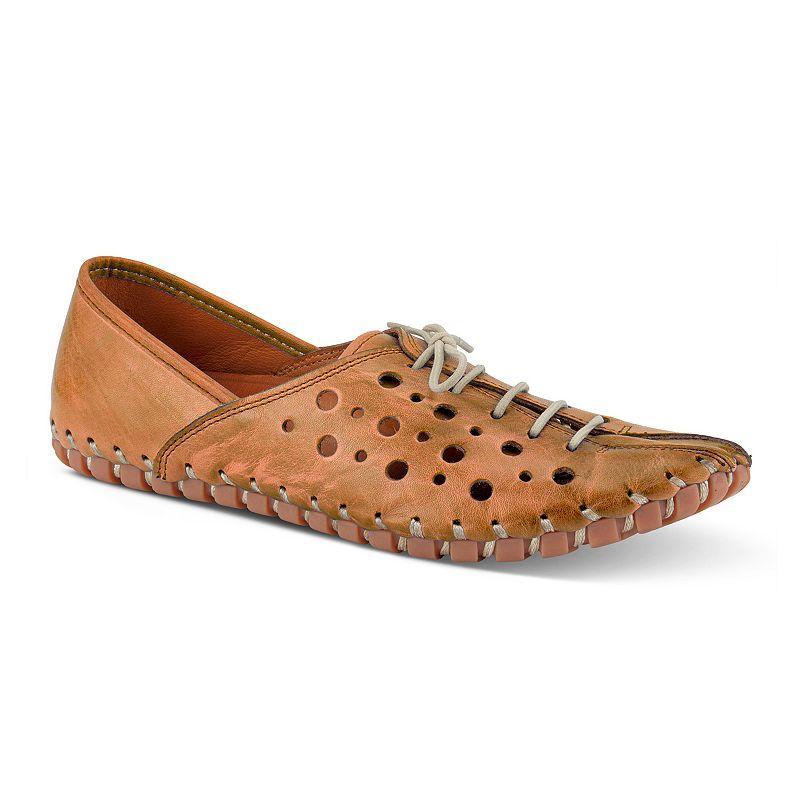 Spring Step Moonwalk Womens Leather Loafers Product Image