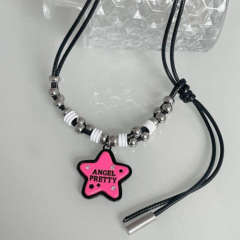 Star Beaded Necklace Product Image