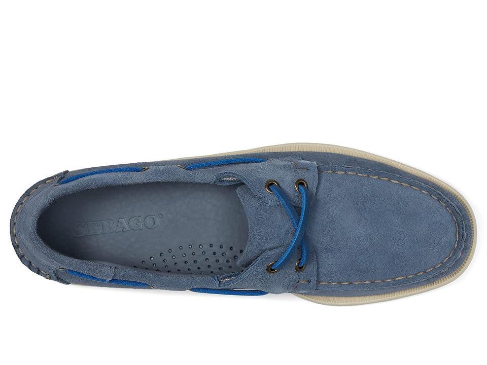 Sebago Portland Rough Out (Indigo) Men's Shoes Product Image