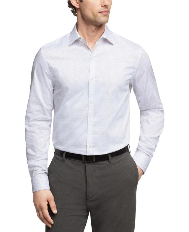 Van Heusen Mens Regular-Fit Wrinkle-Free Dress Shirt Product Image