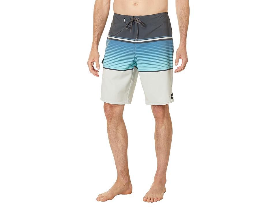 O'Neill Lennox Stripe 21 (Fog) Men's Swimwear Product Image