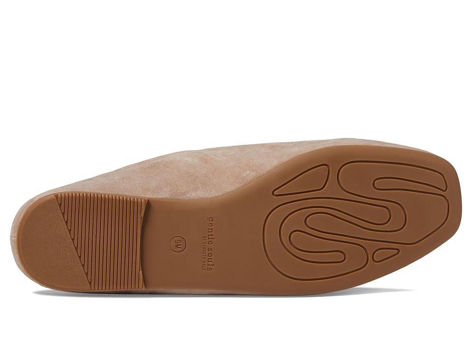 Gentle Souls by Kenneth Cole Wanda (Mushroom Suede) Women's Flat Shoes Product Image