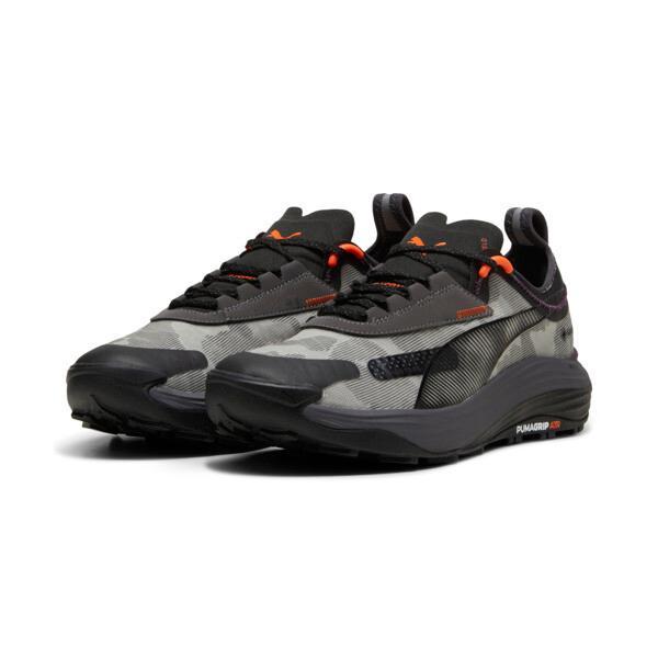 PUMA SEASONS Voyage NITROâ¢ 3 GORE-TEXÂ® Men's Trail Running Shoes in Dark Coal/Flame Flicker Product Image