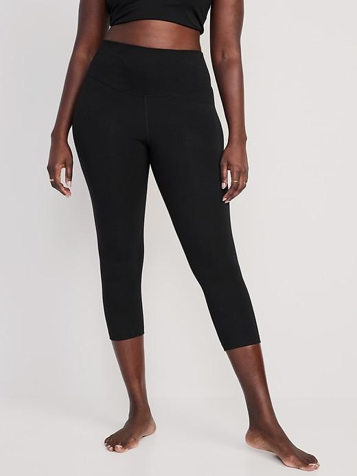 Extra High-Waisted PowerChill Crop Leggings Product Image