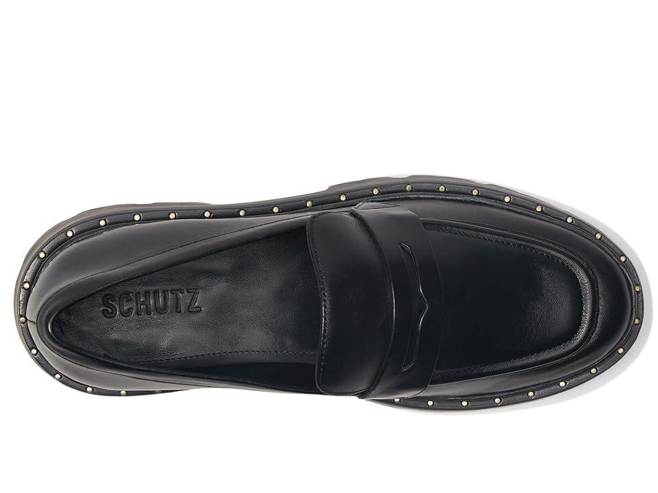 Womens Christie Leather Loafers Product Image