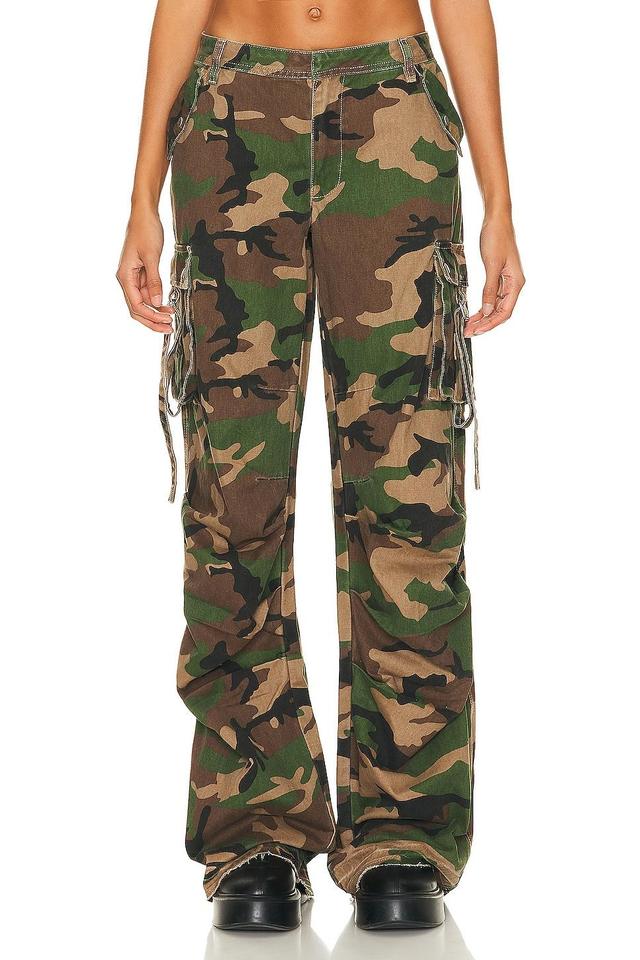 Jane Baggy Camouflage Cargo Pants Product Image