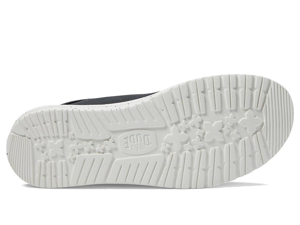 Hey Dude Wally Mid Canvas White) Men's Shoes Product Image