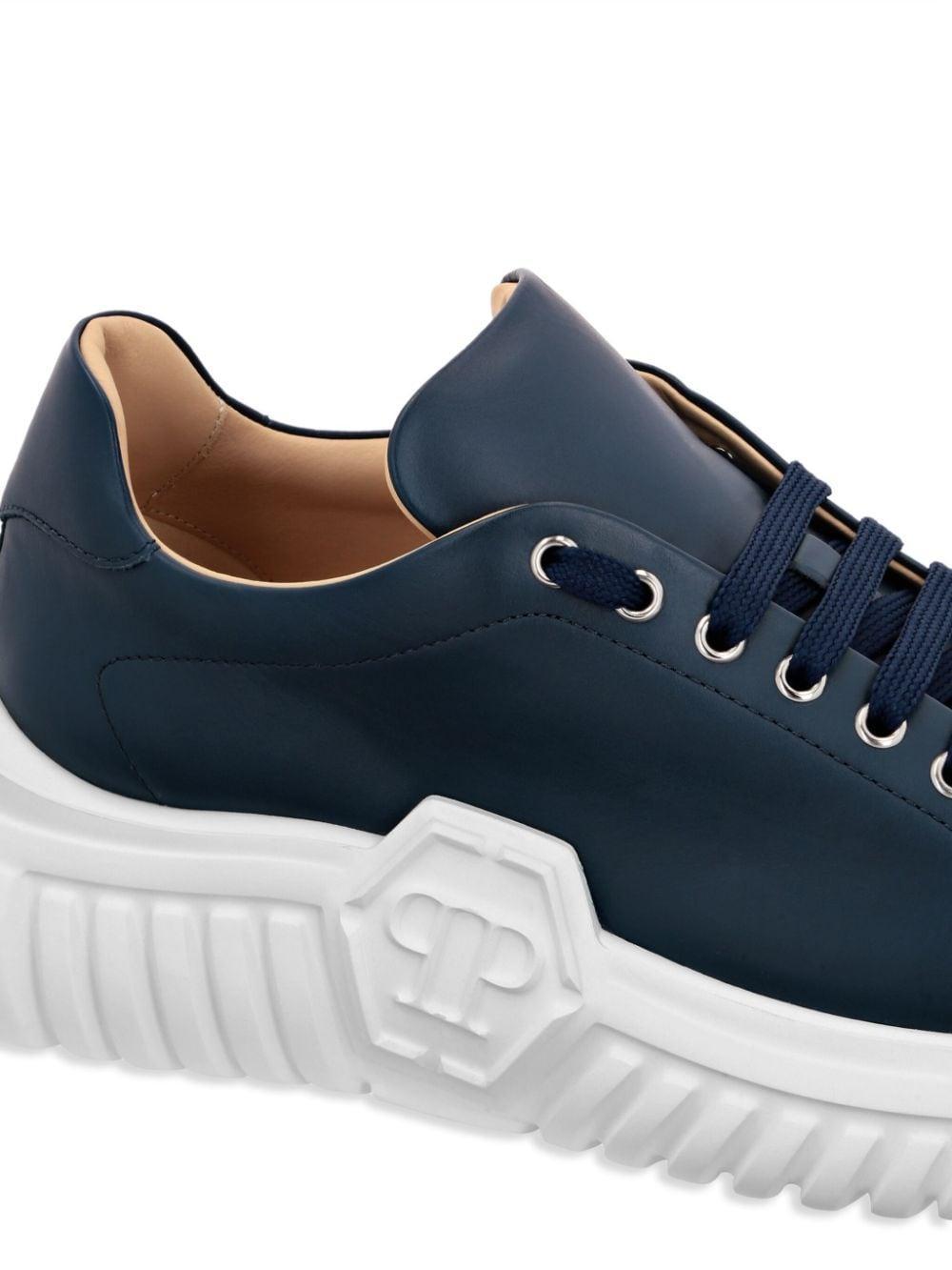 Supersonic leather sneakers Product Image