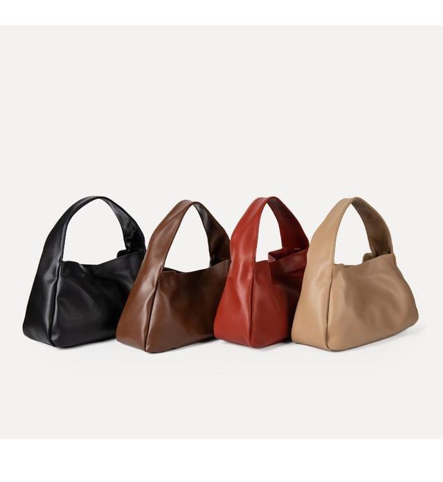 Faux Leather Tote Bag Product Image