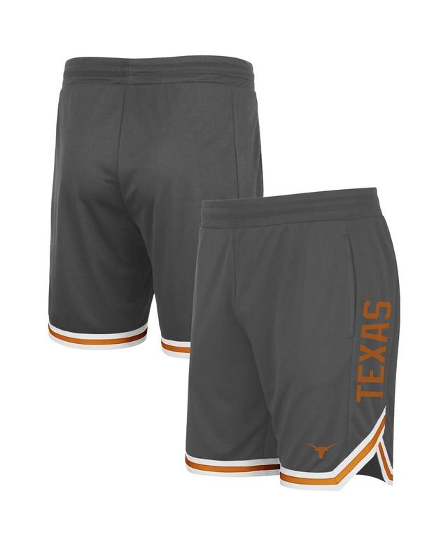 Mens Colosseum Charcoal Texas Longhorns Continuity Shorts Product Image