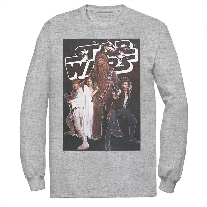 Mens Star Wars Vintage Group Poster Tee Product Image