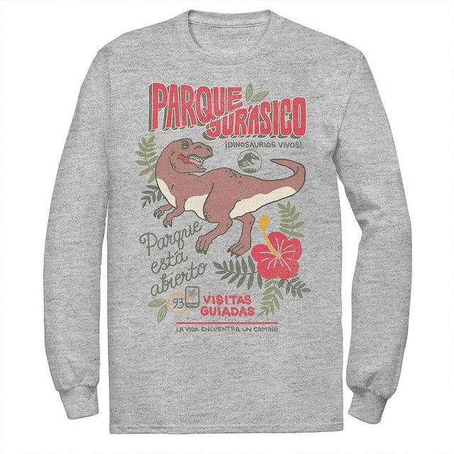 Mens Jurassic Park Spanish Opening Day Poster Tee Product Image