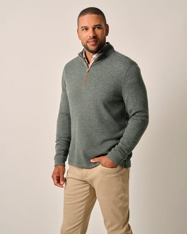 johnnie-O Carlson Merino 1/4 Zip Pullover Product Image