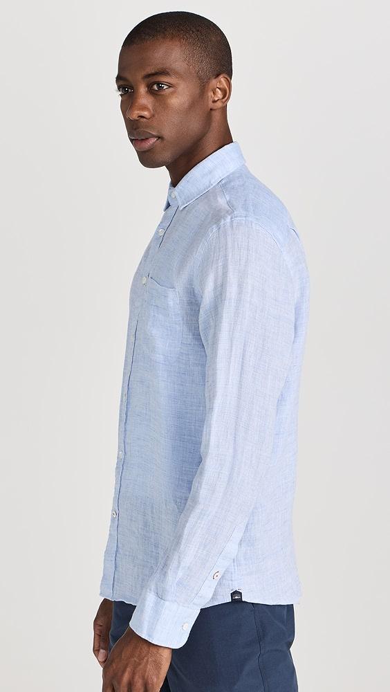 Faherty Linen Laguna Shirt | Shopbop Product Image