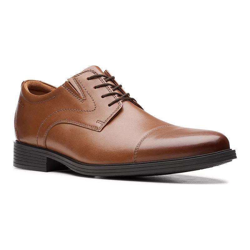 Clarks Whiddon Cap Mens Leather Dress Shoes Product Image