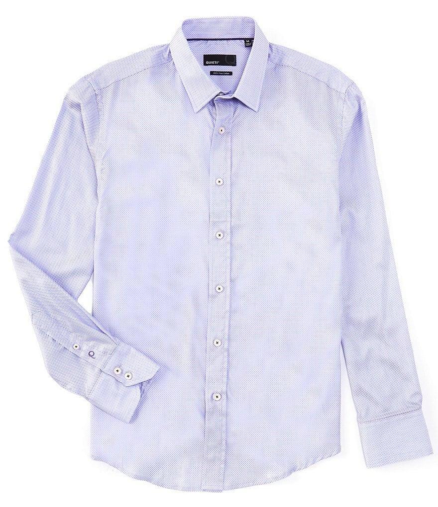 Quieti Dobby Long Sleeve Woven Shirt Product Image