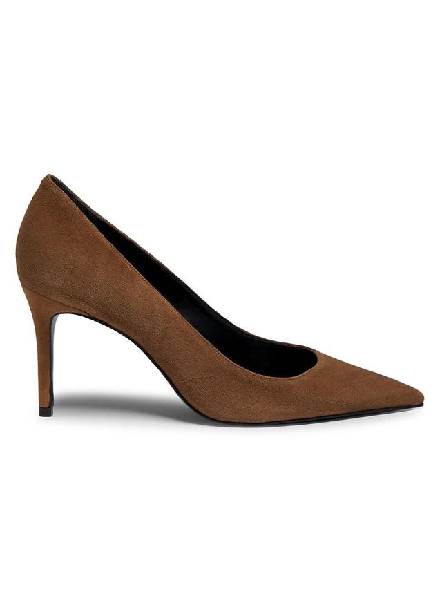 Womens Laura 76MM Suede Pumps Product Image