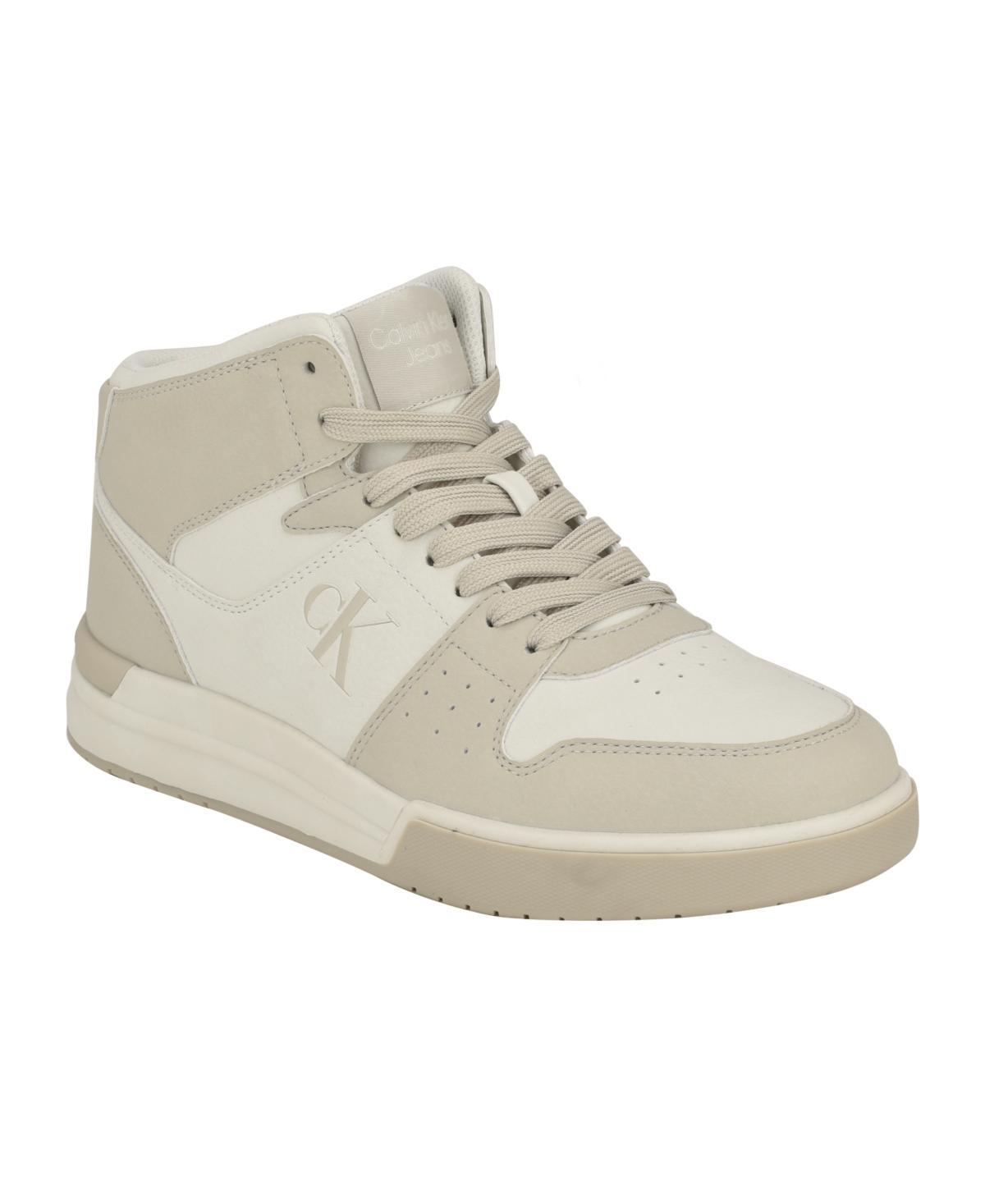 Calvin Klein Mens Fabi Lace-Up Casual Sneakers Product Image