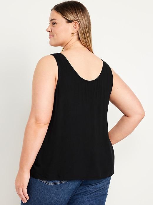 Sleeveless Shell Tank Product Image