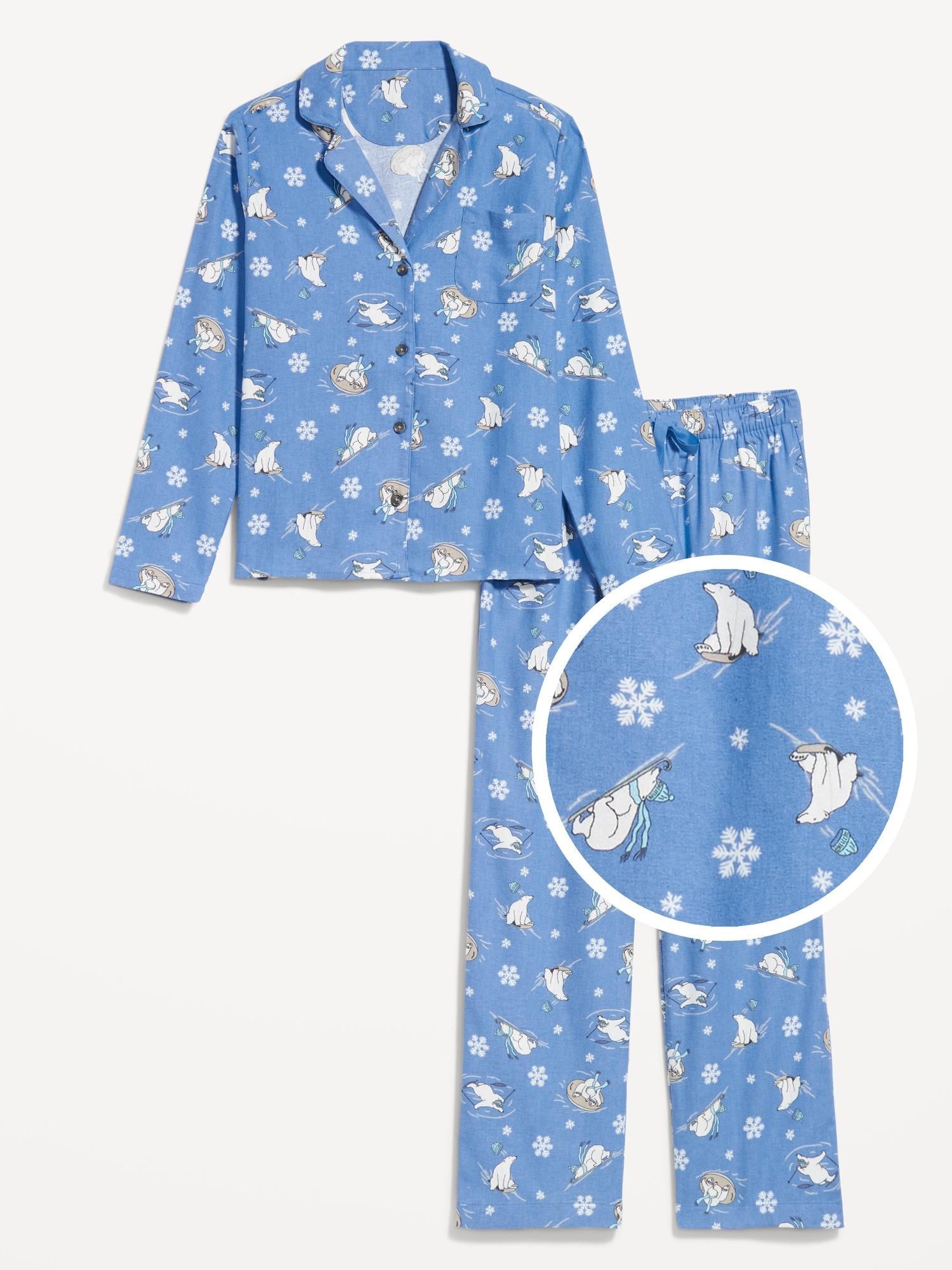 Flannel Pajama Set for Women Product Image