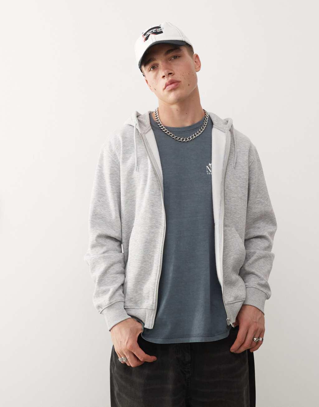 Weekday Standard Zip Hoodie Product Image