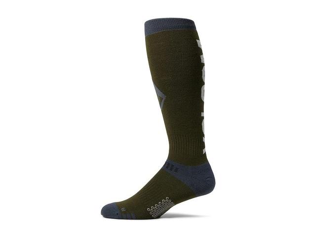 Volcom Snow Synth Socks (Military) Men's No Show Socks Shoes Product Image