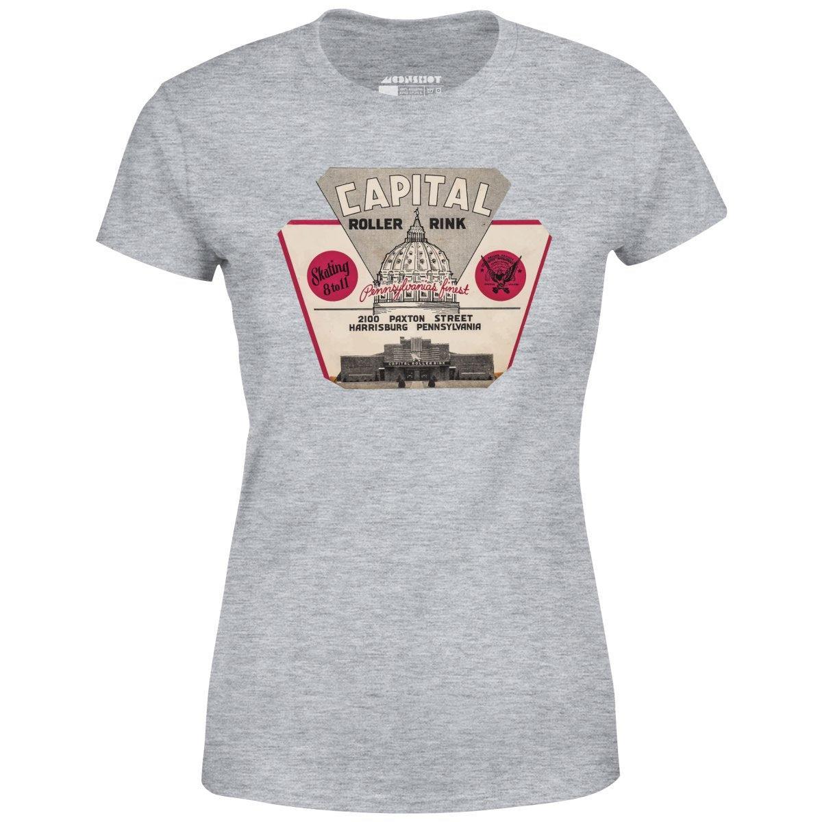 Capital Roller Rink - Harrisburg, PA - Vintage Roller Rink - Women's T-Shirt Female Product Image