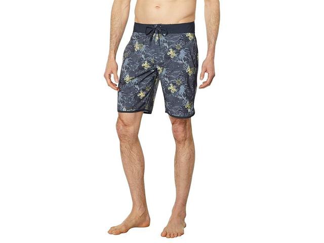 TravisMathew Becan Ruins (Heather Dress Blues) Men's Shorts Product Image