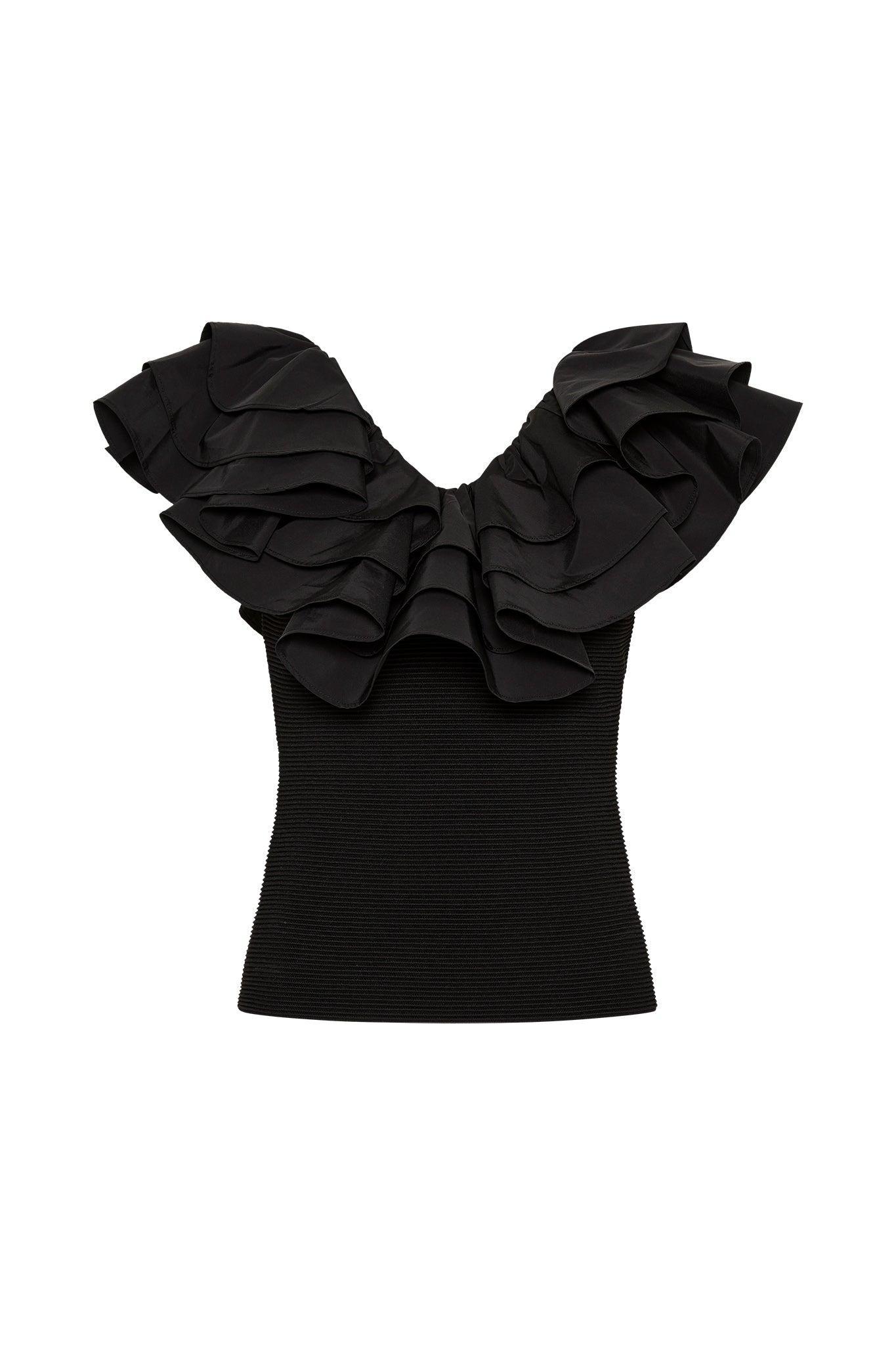 Transcendent Ruffle Top Female Product Image