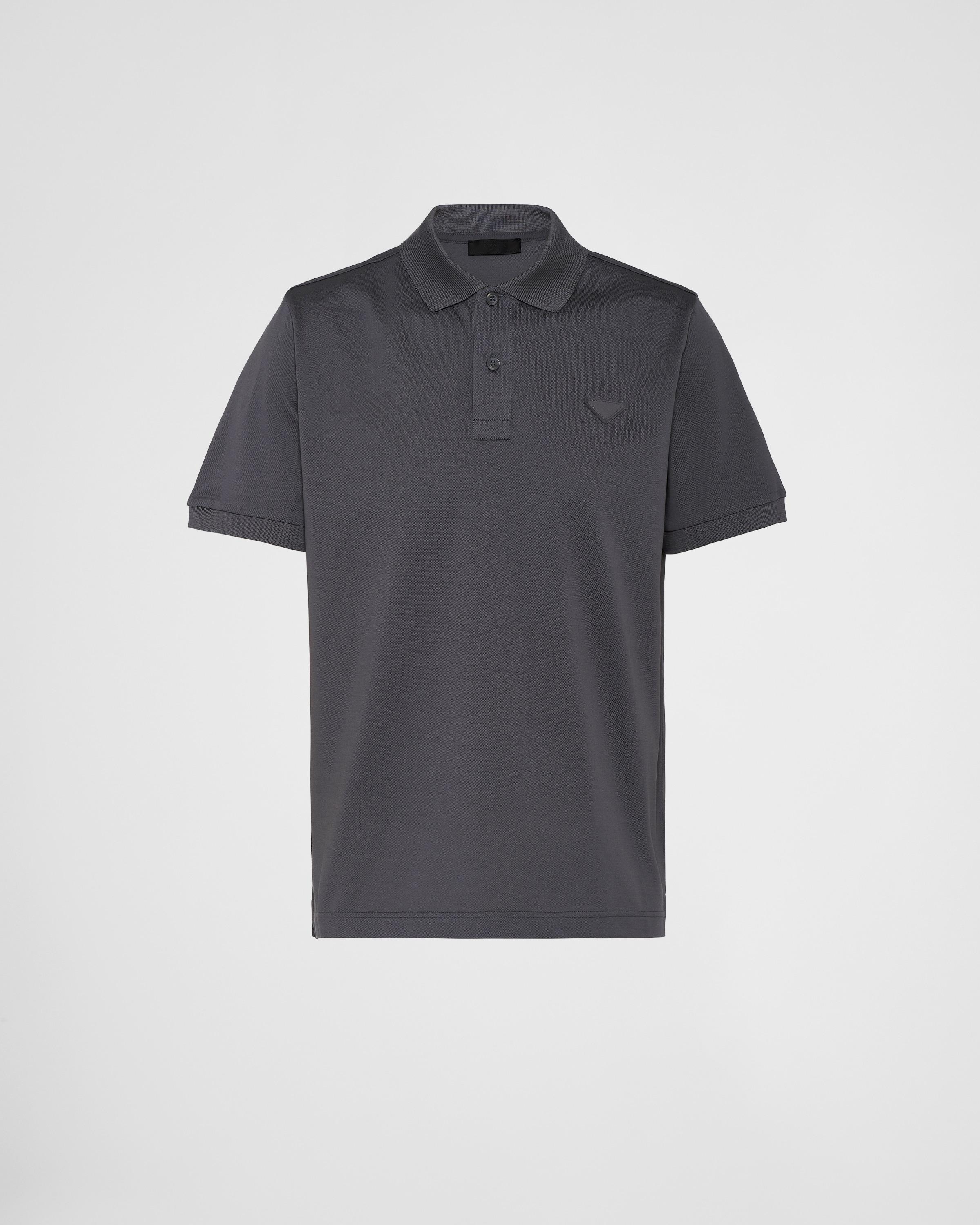 Piqué polo shirt Product Image