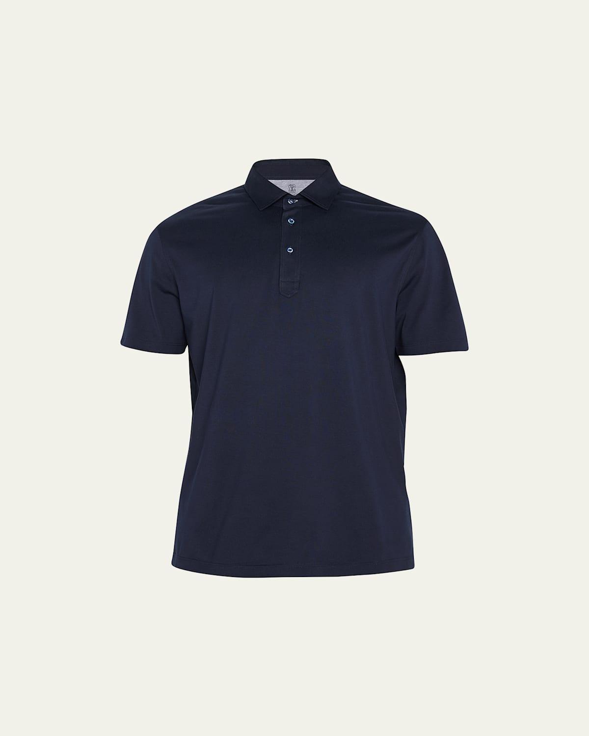 Mens Jersey Polo Shirt Product Image