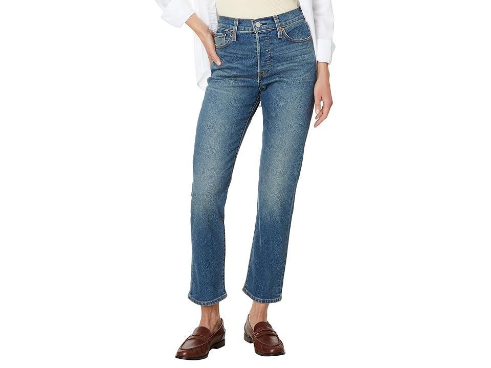 Womens Levis High Rise Wedgie Straight Jeans Product Image