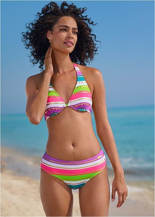 Mid-Rise Bikini Bottom Product Image