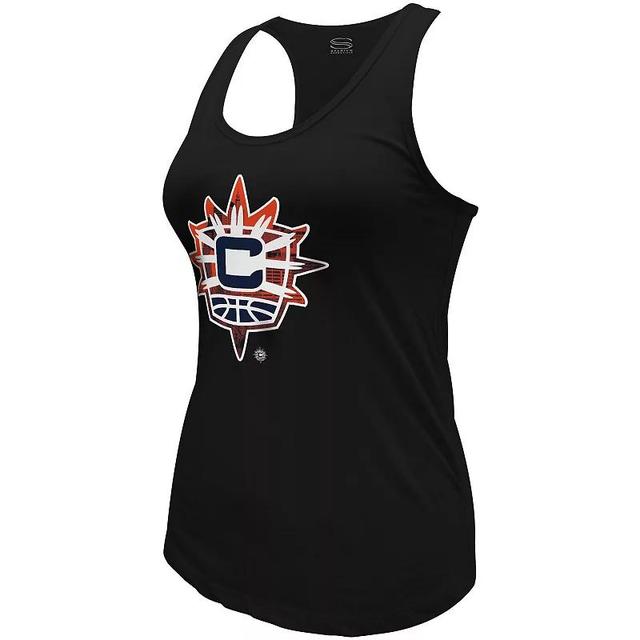 Womens Stadium Essentials Black Connecticut Sun City View Tank Top Product Image