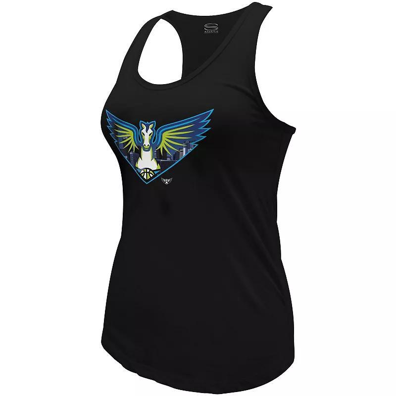 Womens Stadium Essentials Black Dallas Wings City View Tank Top Product Image