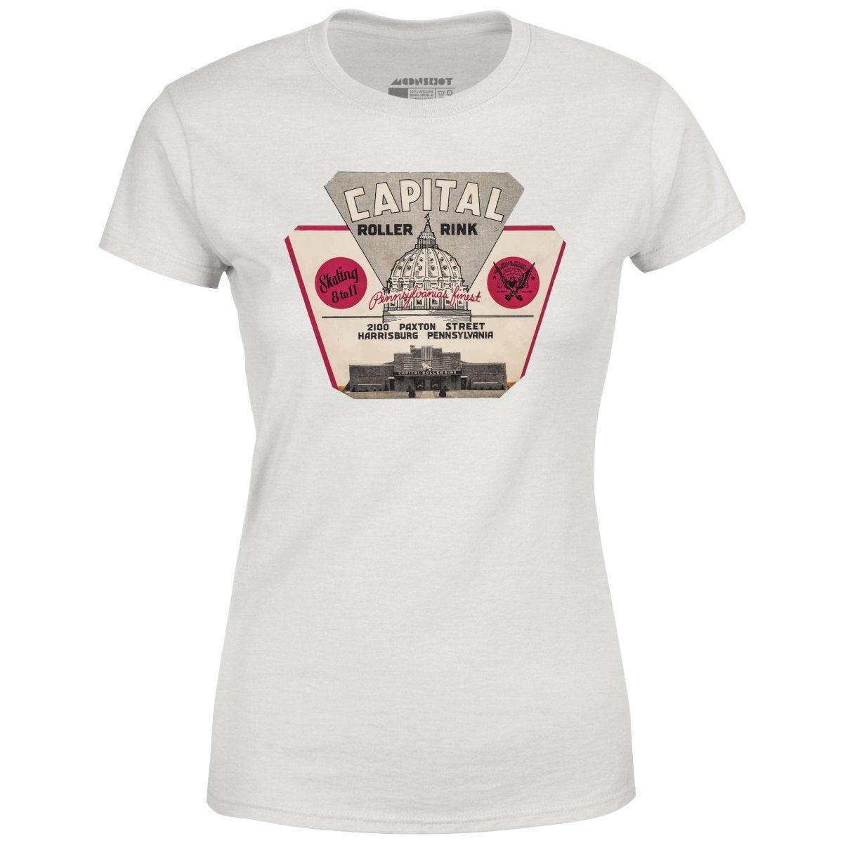 Capital Roller Rink - Harrisburg, PA - Vintage Roller Rink - Women's T-Shirt Female Product Image