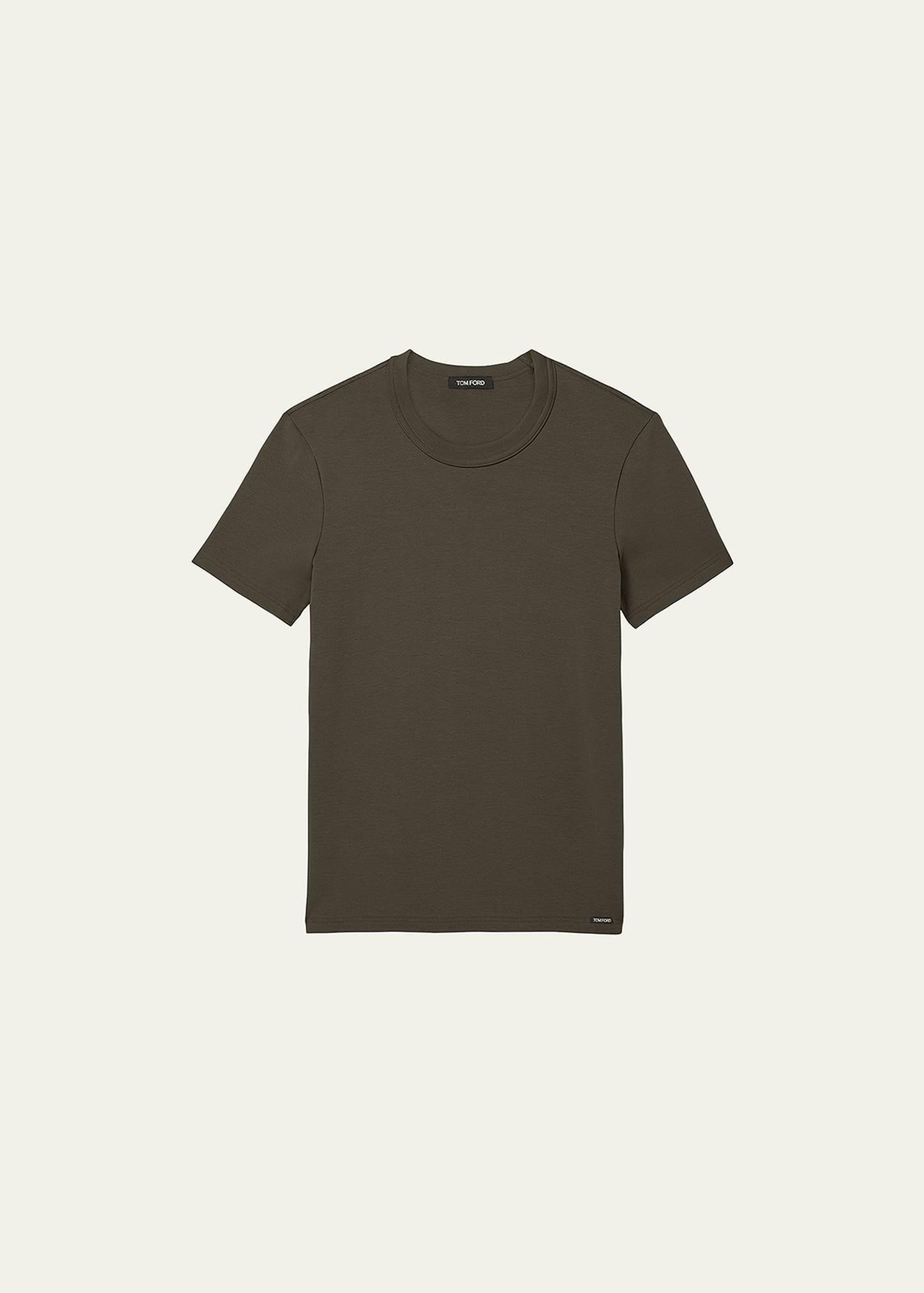 Mens Solid Stretch Jersey T-Shirt Product Image