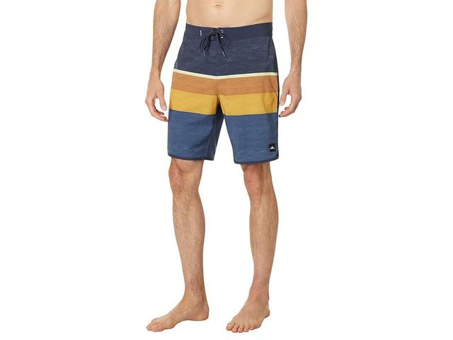 O'Neill Lennox Scallop 19 (Indigo) Men's Swimwear Product Image