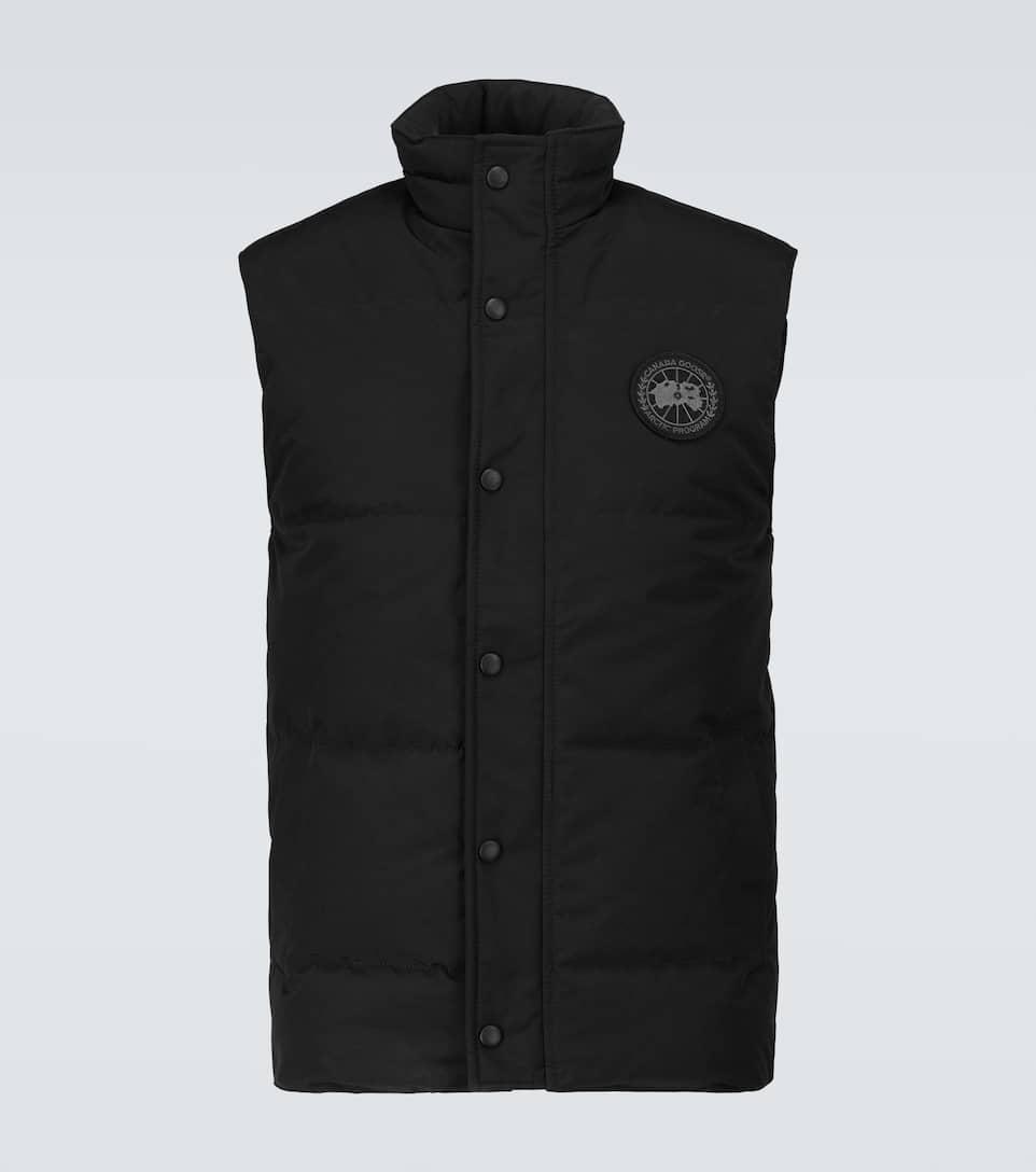 CANADA GOOSE Down-filled Garson Vest In Black Product Image