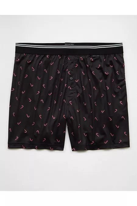 AEO Mens Mini Candy Canes Ultra Soft Pocket Boxer Short Men's Product Image